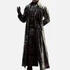 (02) Albert Wesker Resident Evil 5 Black Trench Coat Costume