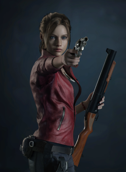 Claire Redfield Resident Evil Infinite Darkness Red Biker Jacket