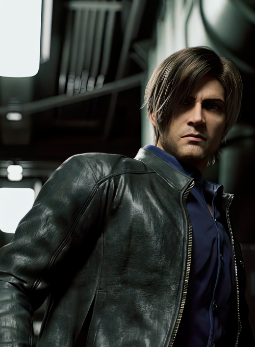 Resident Evil Leon Kennedy Infinite Darkness Leather Jacket (8)